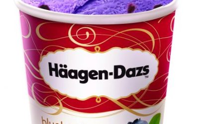 Häagen-Dazs新推藍莓雪糕  New blueberry ice-cream by Häagen-Dazs